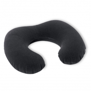 Дорожная надувная подушка, черная Intex