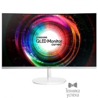 Samsung LCD Samsung 31.5" C32H711QEI белый/Серый металлик VA LED 2560x1440 4ms 16:9 3000:1 300cd 178гр/178гр HDMI DisplayPort