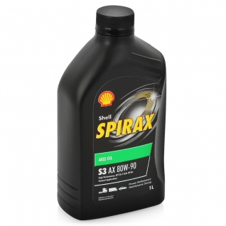 Трансмиссионное масло SHELL Spirax S3 AX 80W-90 (Spirax AX) 1 литр