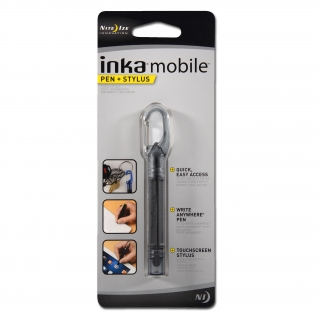 Nite Ize Тактическая ручка-карабин Allwetter-Stift Nite Ize Inka Mobile чёрная