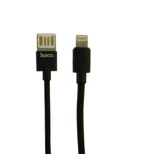 USB дата-кабель Hoco U55 Outstanding charging data cable Lightning (1.2 м) Черный