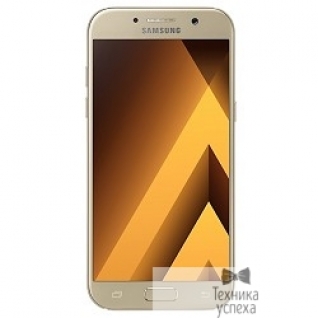Samsung Samsung Galaxy A5 (2017) SM-A520F gold (золотой) DS 5.2",1920x1080 (Full HD), NFC, Wi-Fi, GPS, ГЛОНАСС,4G LTE,16МП+16МП, 3Гб,32Гб,microSD,Android,2 sim