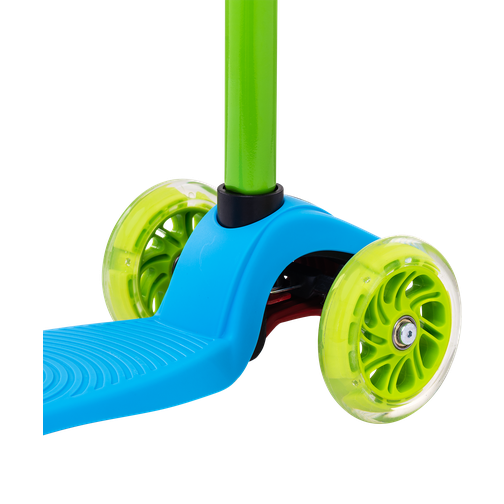 Самокат Ridex 3-колесный Snappy 3d, 120/80 мм, синий/зеленый 42244256 4