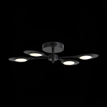 Люстра потолочная St Luce Черный/Черный, Белый LED 4*6,5W