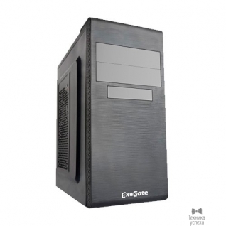 EXEGATE Exegate EX269430RUS Корпус Miditower UN-603 Black, ATX, <UN350, 120mm> 2*USB, Audio