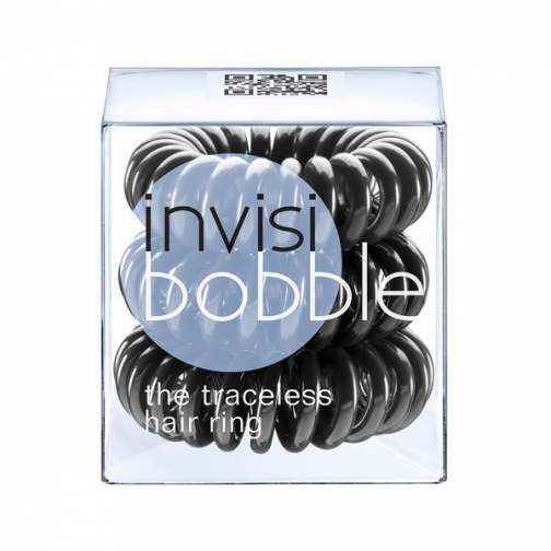 Invisibobble Резинка-браслет для волосTrue Black 3 шт., цвет: black 5286108