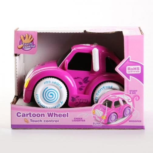 Машина на тактильном управлении Cartoon Wheel (звук) Shenzhen Toys 37720202 2