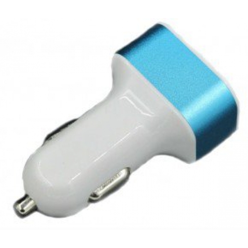 Автомобильное зарядное устройство 3 USB NOKOKO (синий) 1242831
