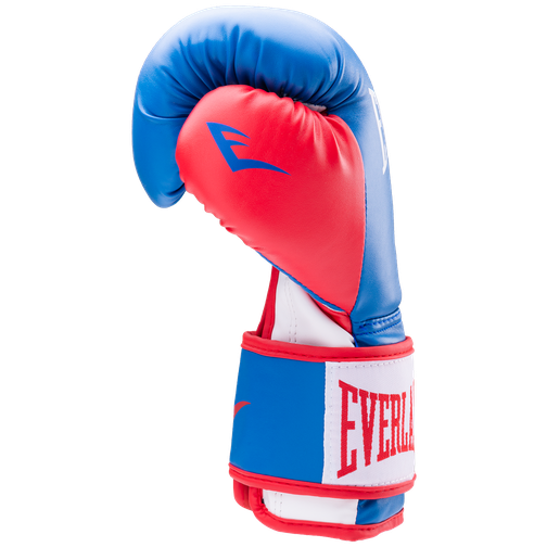 Перчатки боксерские Everlast Powerlock P00000727, 14oz, синий/красный 42219505 4