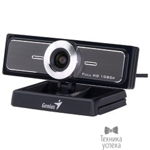 Genius Genius WideCam F100, Камера д/видеоконференций, max. 1920x1080, USB 2.0, встроенный микрофон, градус обзора - 120, Full HD 1080p (12M, Colour box)32200213101 8955482
