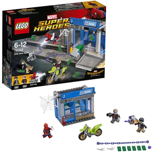 Конструктор LEGO LEGO Super Heroes 76082 Конструктор ЛЕГО Супер Герои Ограбление банкомата 37604595
