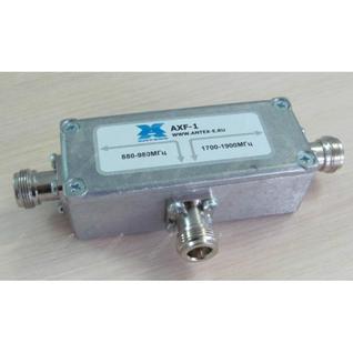 AXF-1 диплексер для частотного разделения/суммирования сигналов диапазона 880-960МГц и 1700-1900МГц, Antex