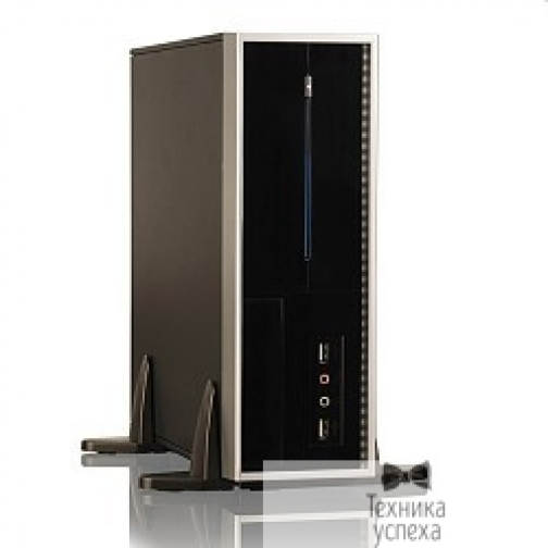 Foxconn Desktop Foxconn RS-338 (L) 250W 2*USB Audio Mic Fan miniITX (black/silver) 5800845