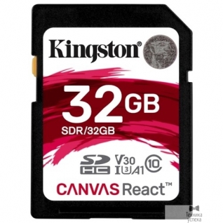 Kingston SecureDigital 32Gb Kingston SDR/32GB SDXC Class 10, UHS-I U3