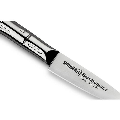 Нож кухонный стальной овощной Samura BAMBOO 42882922 2