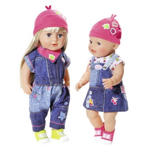 Одежда для кукол Baby Born - Джинсовая коллекция Zapf Creation 37726784 2
