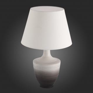 Настольная лампа St Luce Бежево-коричневый/Бежевый E27 1*60W