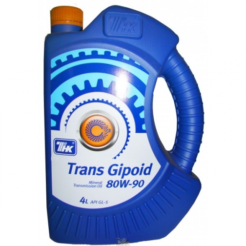 Трансмиссионное масло ТНК Trans Gipoid 80W90 GL-5 4л 5920870