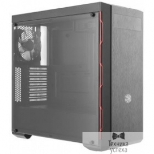 Cooler Master Cooler Master MasterBox MB600L MCB-B600L-KA5N-S00 w/ODD, 2xUSB3.0, 1x120Fan, w/o PSU, Black, w/Red Trims