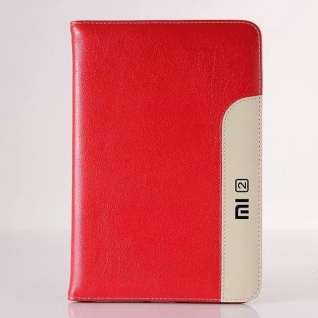 Оригинальный чехол книжка MI для Xiaomi MiPad (красный магнитная защелка с держателем для кисти руки) Xiaomi