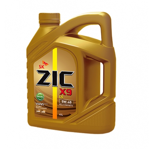 Моторное масло ZIC X9 LS SN 5W40 4л 5921541