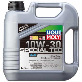 Моторное масло LIQUI MOLY Special Tec AA (Leichtlauf Special AA) 10W-30 4 литра