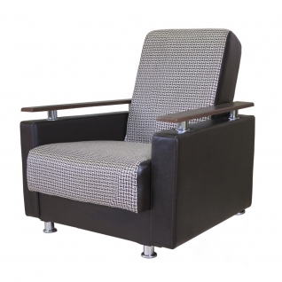 Кресло для отдыха Шарм-Дизайн Мелодия ДП №2 рогожка коричневый