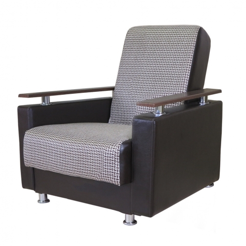 Кресло для отдыха Шарм-Дизайн Мелодия ДП №2 рогожка коричневый 37365797