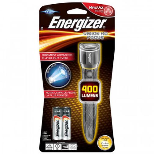 Фонарь ручной Energizer Metal Vision HD 2AA 40110254
