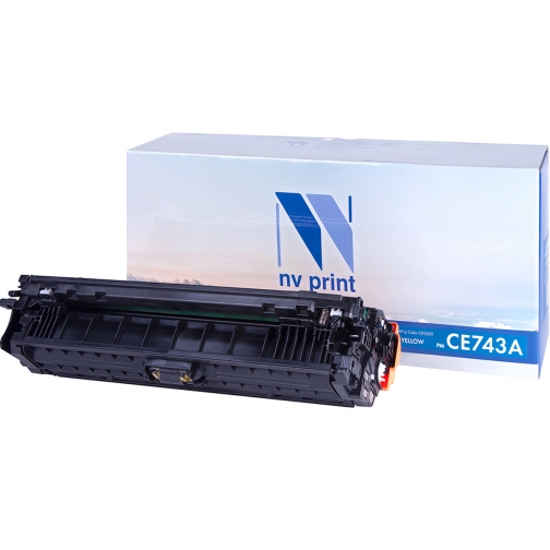 Совместимый картридж NV Print NV-CE743A Magenta (NV-CE743AM) для HP LaserJet Color CP5220, CP5225, CP5225dn, CP5225n 21684-02 37133661