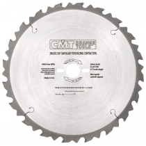 Пильный диск CMT строительные для пиления древесины с гвоздями 450x30x3,8/2,8 15° 5° ATB Z=32 286.032.18M