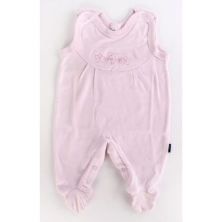 Одежда для малышей "Полукомбинезон", розовая, р. 56 Котенок