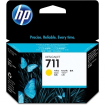 Оригинальный картридж CZ132A №711 для принтеров HP Designjet T120/520, жёлтый, струйный, 29 мл 8599-01 Hewlett-Packard