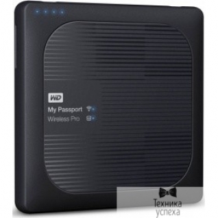 Western digital WD Portable HDD 3Tb My Passport Wireless WDBSMT0030BBK-RESN USB3.0, Wi-Fi, 2.5", black