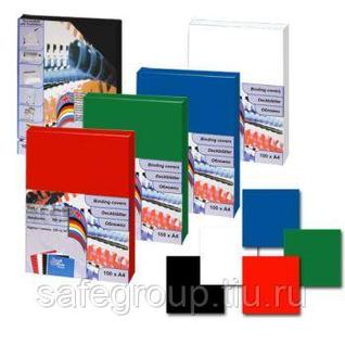 Обложки картон-глянец ProfiOffice, А4, красный