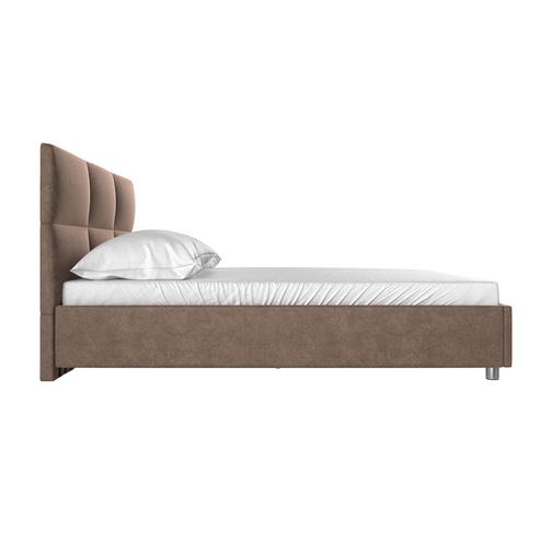 Кровать с подъемным механизмом ПМ: Первый Мебельный Кровать с мягким изголовьем Агата 42747660 32