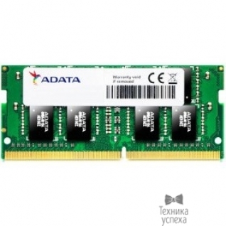A-data A-Data DDR4 SODIMM 8GB AD4S2400W8G17-S PC4-19200, 2400MHz