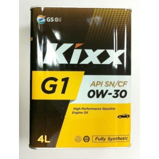 Моторное масло KIXX G1 SN/CF 0W30 4л