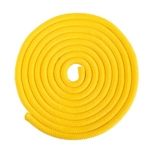 Скакалка для художественной гимнастики Amely Rgj-204, 3м, желтый 42219803 2