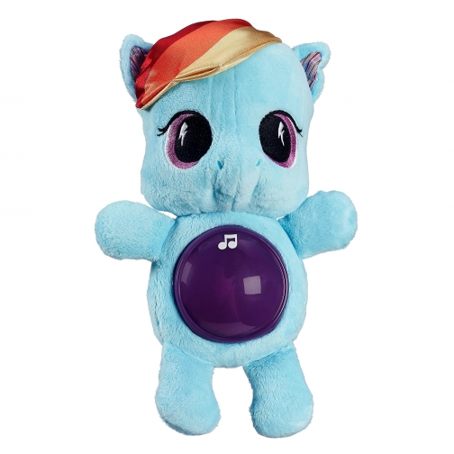 Мягкая плюшевая пони Playskool My Little Pony - Рейнбоу Дэш (свет, звук) Hasbro 37711233 1