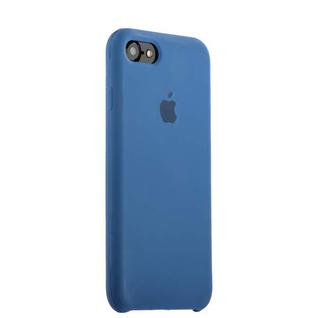 Чехол-накладка силиконовый Silicone Case для iPhone 8/ 7 (4.7) Saphhire Синий №16