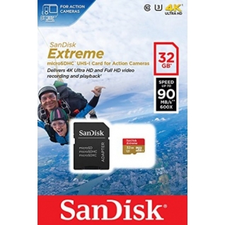 Карта памяти micro SDXC 32Gb SanDisk Extreme U3