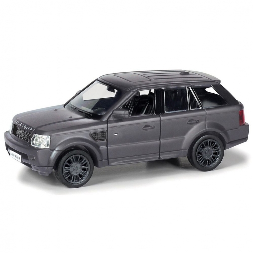 Инерционная коллекционная машинка Range Rover Sport, матово-черная, 1:32 RMZ City 37717925