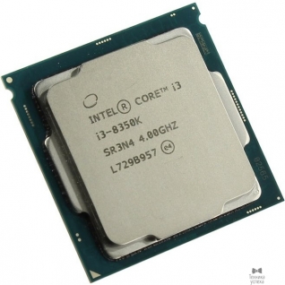 Intel CPU Intel Core i3-8350K Coffee Lake BOX 4.00Ггц, 8МБ, Socket 1151