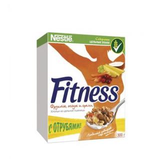 Завтрак Хлопья Nestle Fitness &amp; Fruits с фруктами, ягодами иорехами 300г