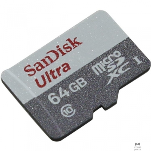 SanDisk Micro SecureDigital 64Gb SanDisk SDSQUNS-064G-GN3MN MicroSDXC Class 10 UHS-I, Ultra Android 6872365