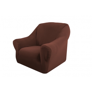 Чехол на кресло Бирмингем цвет шоколад