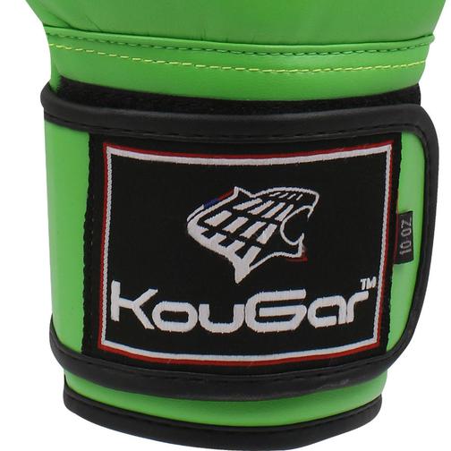 Перчатки боксерские Kougar Ko500-4, 4oz, зеленый 42405763 1