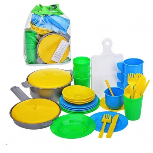 Набор посудки в рюкзаке, 38 предметов Совтехстром 37745754 2
