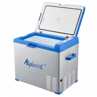 Kомпрессорный автохолодильник ALPICOOL ABS-50 синий (40л, 12/24/220В)
